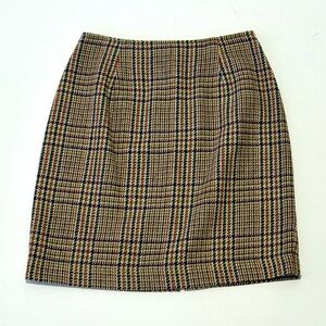 Vintage Hugo Buscati Plaid Mini Skirt